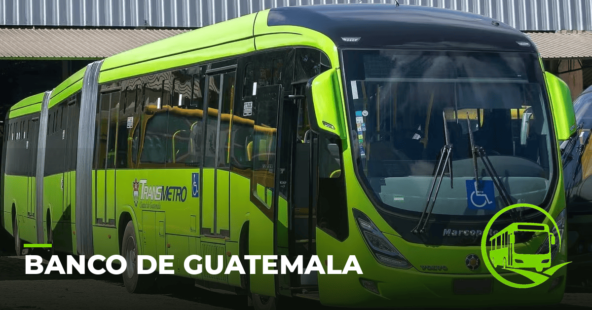 Parada Banco de Guatemala del Transmetro Guatemala