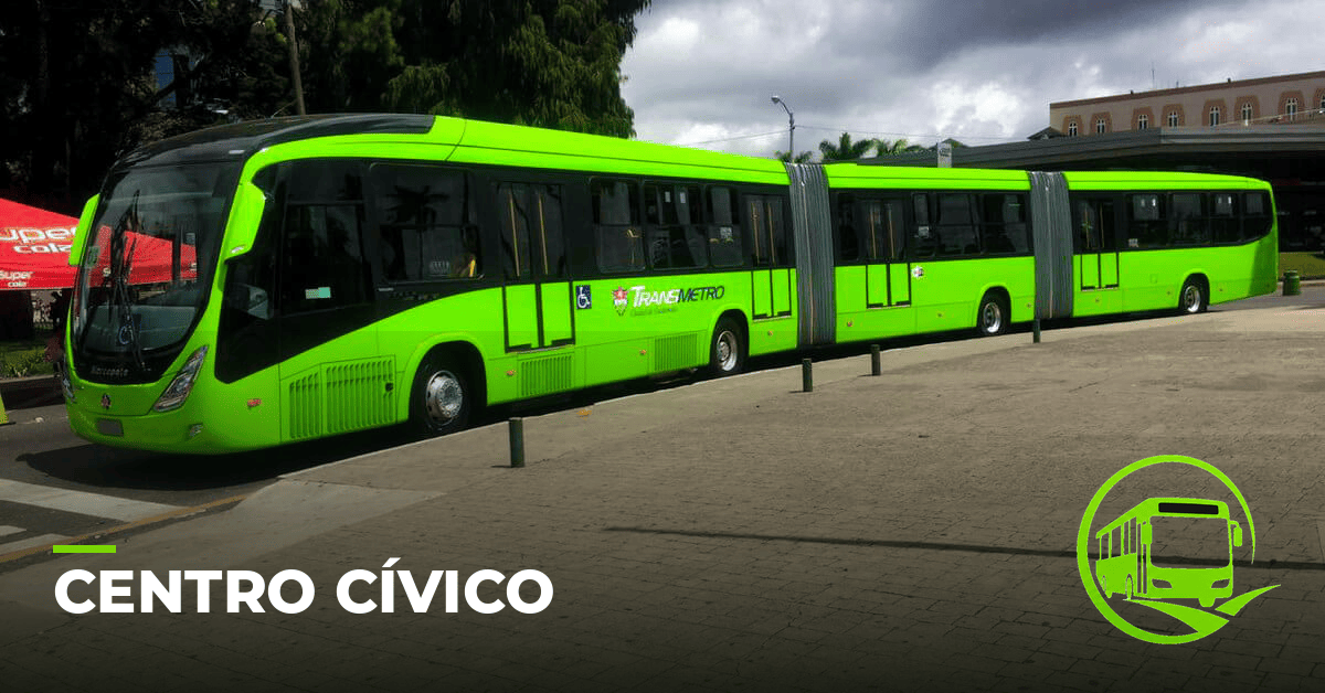 Parada Centro Cívico del Transmetro Guatemala