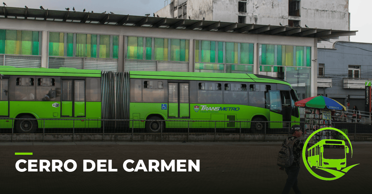 Parada Cerro del Carmen del Transmetro Guatemala