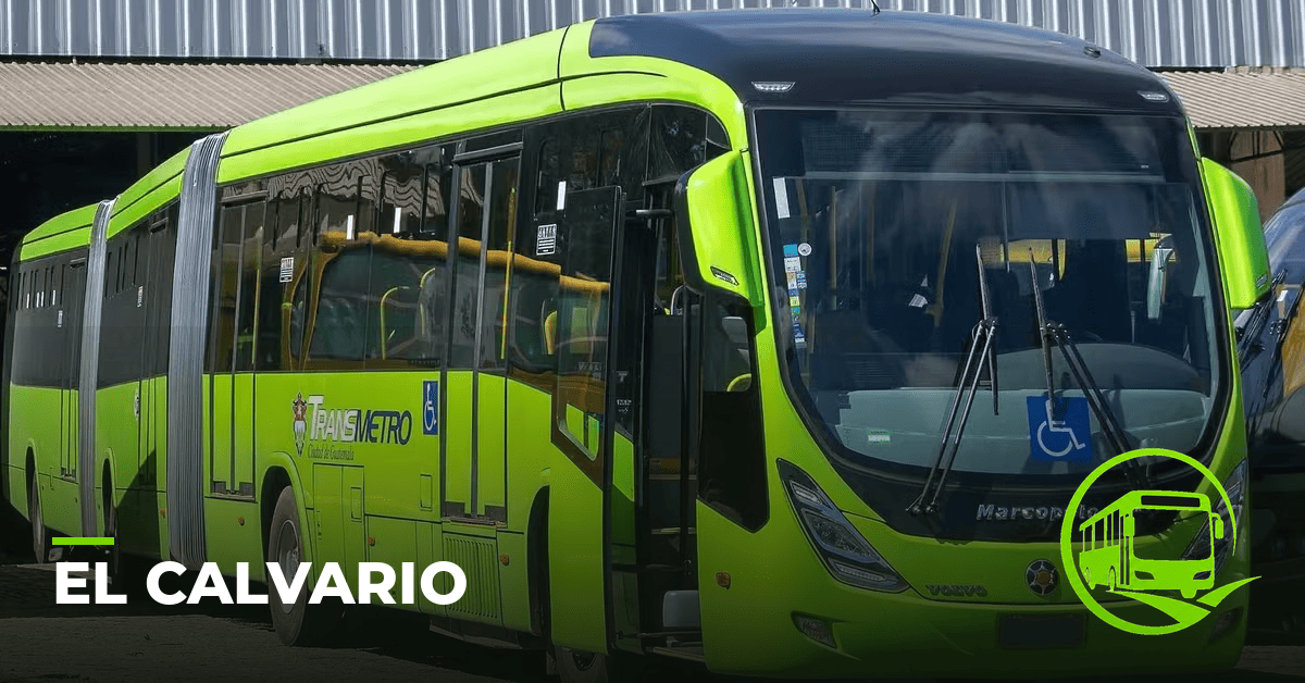 Parada El Calvario del Transmetro Guatemala