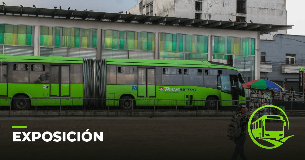 Parada Exposición del Transmetro Guatemala