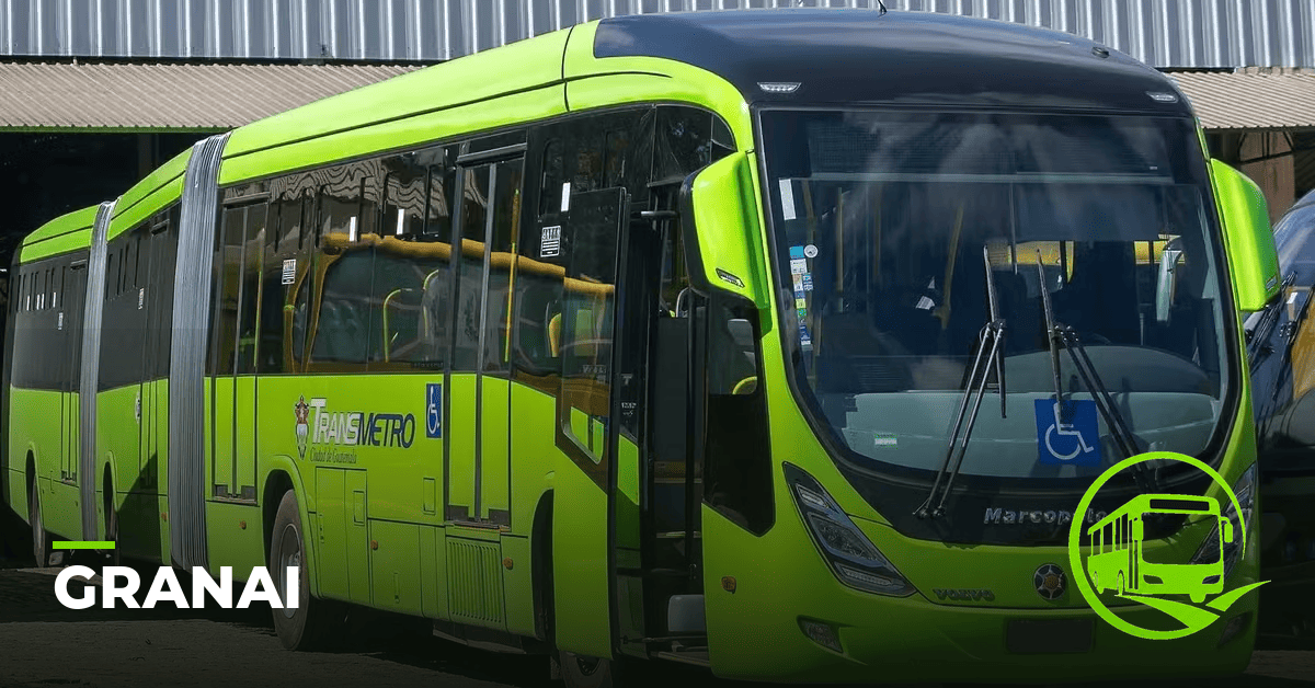 Parada Granai del Transmetro Guatemala