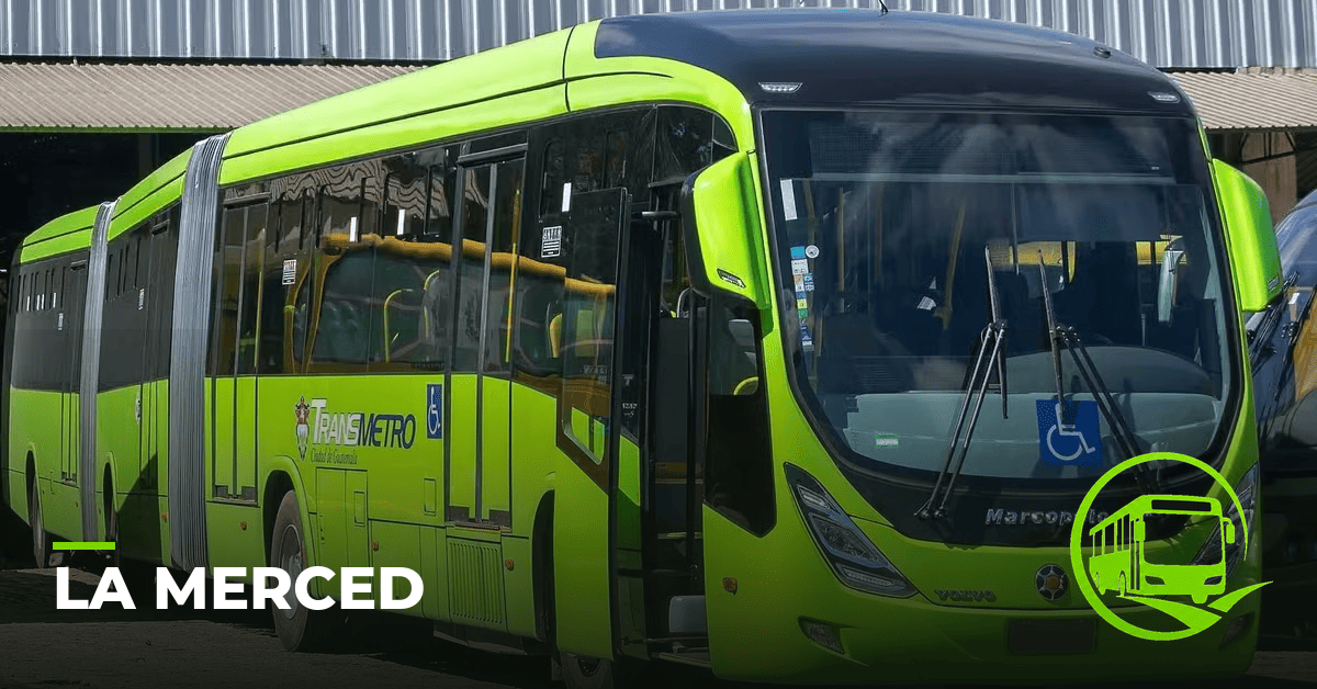 Parada La Merced del Transmetro Guatemala