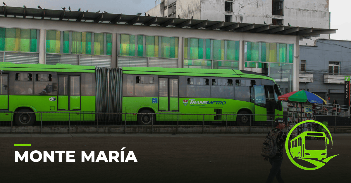 Parada Monte María del Transmetro Guatemala