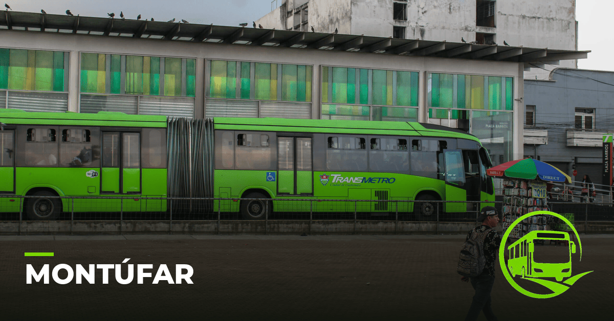 Parada Montúfar del Transmetro Guatemala