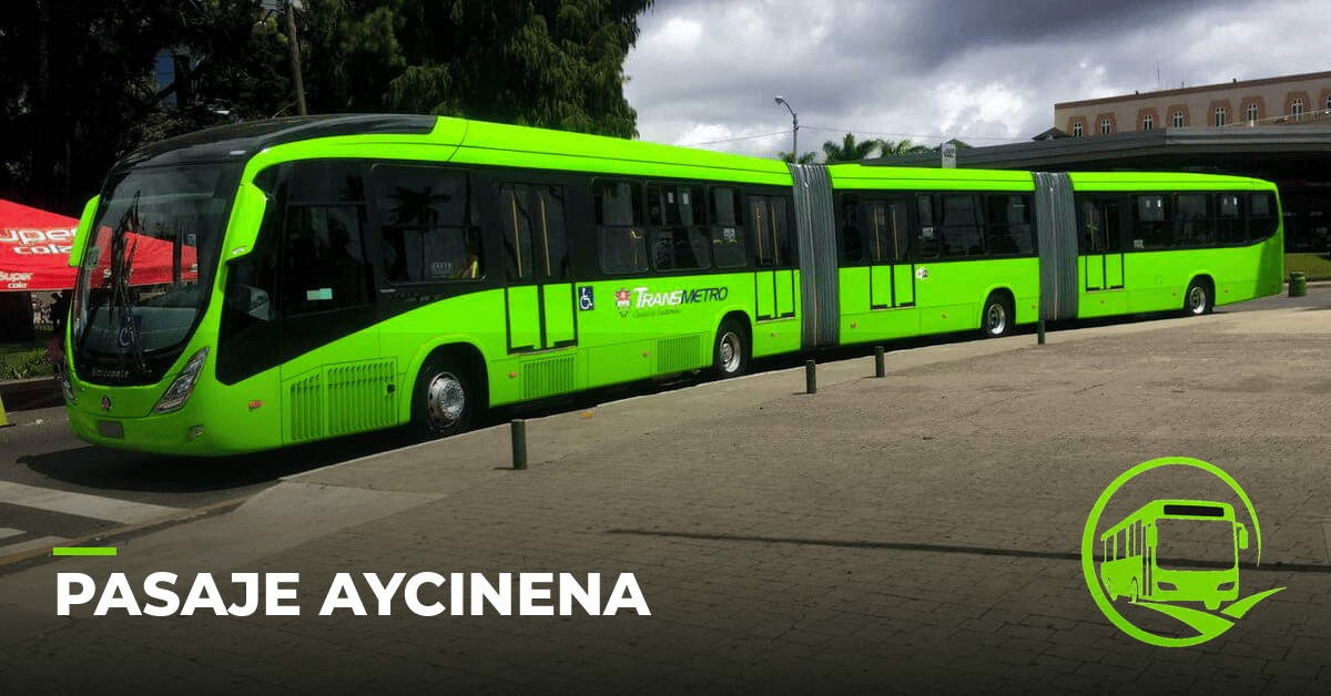 Parada Pasaje Aycinena del Transmetro Guatemala