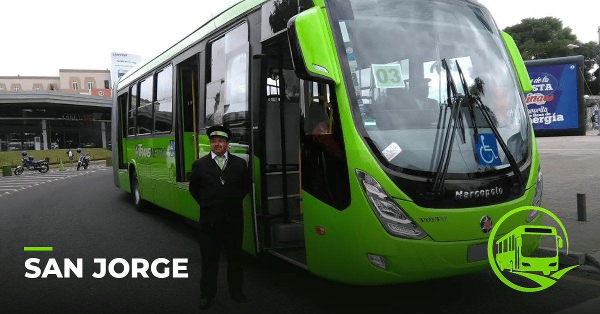 Parada San Jorge del Transmetro Guatemala
