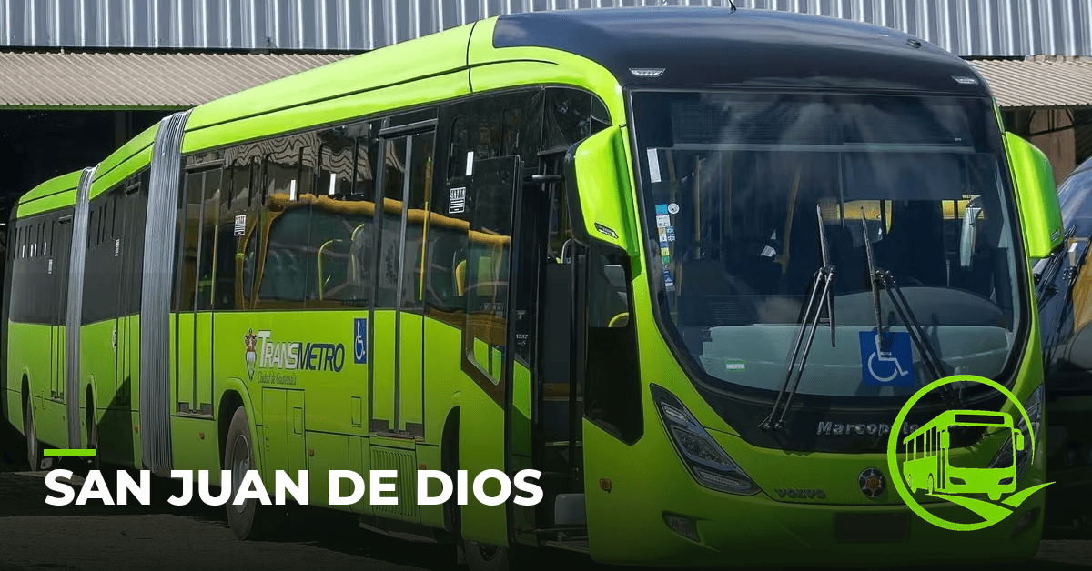 Parada San Juan de Dios del Transmetro Guatemala
