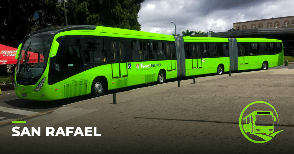 Parada San Rafael del Transmetro Guatemala