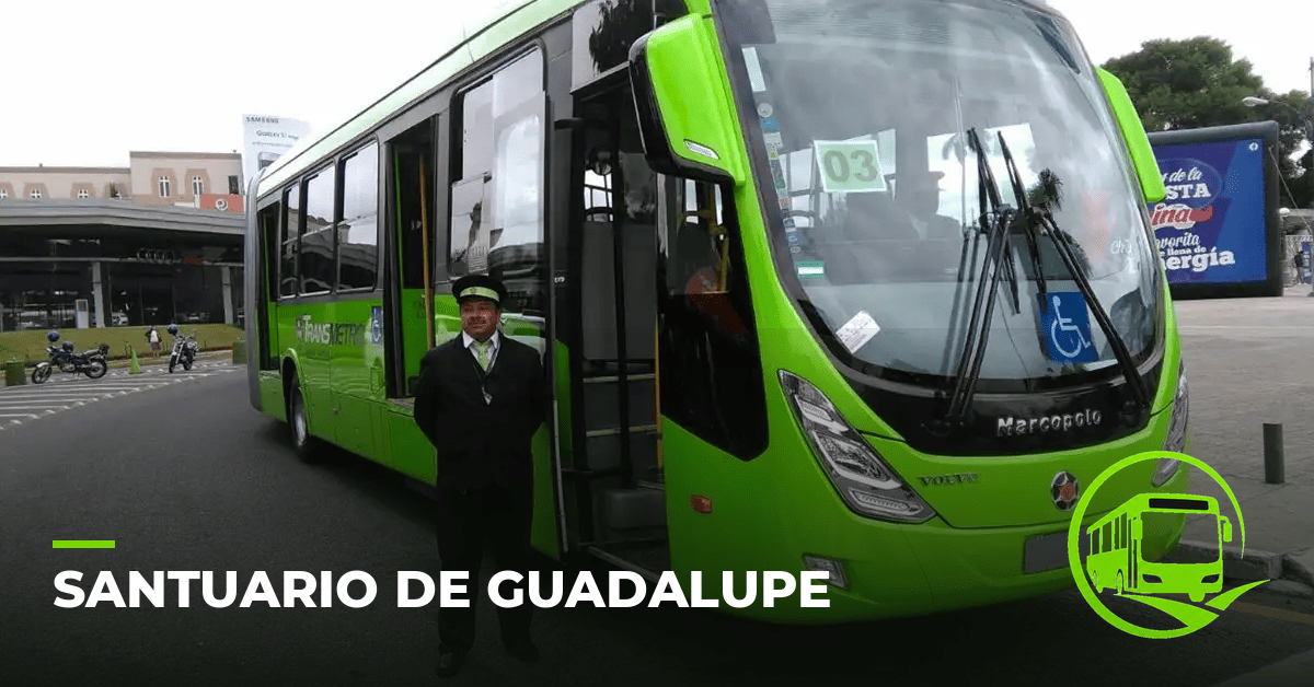 Parada Santuario de Guadalupe del Transmetro Guatemala