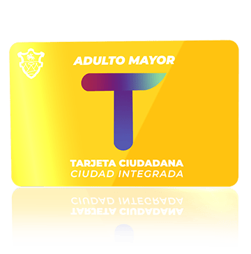 Diseño oficial de la Tarjeta Adulto Mayor