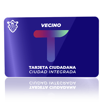Diseño oficial de la Tarjeta Vecino